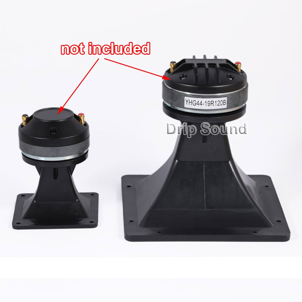 25mm/38mm- kärnigt horn diskanthögtalare steg diskant högtalare adapter kontakt clarion horn drivhuvud flänsplatta