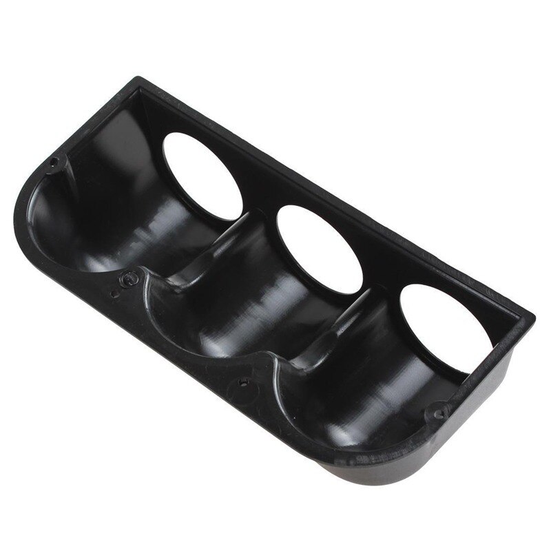 52mm Universal Black 3 Triple Dash Gauge Meter Pod Car Auto Mount Holder