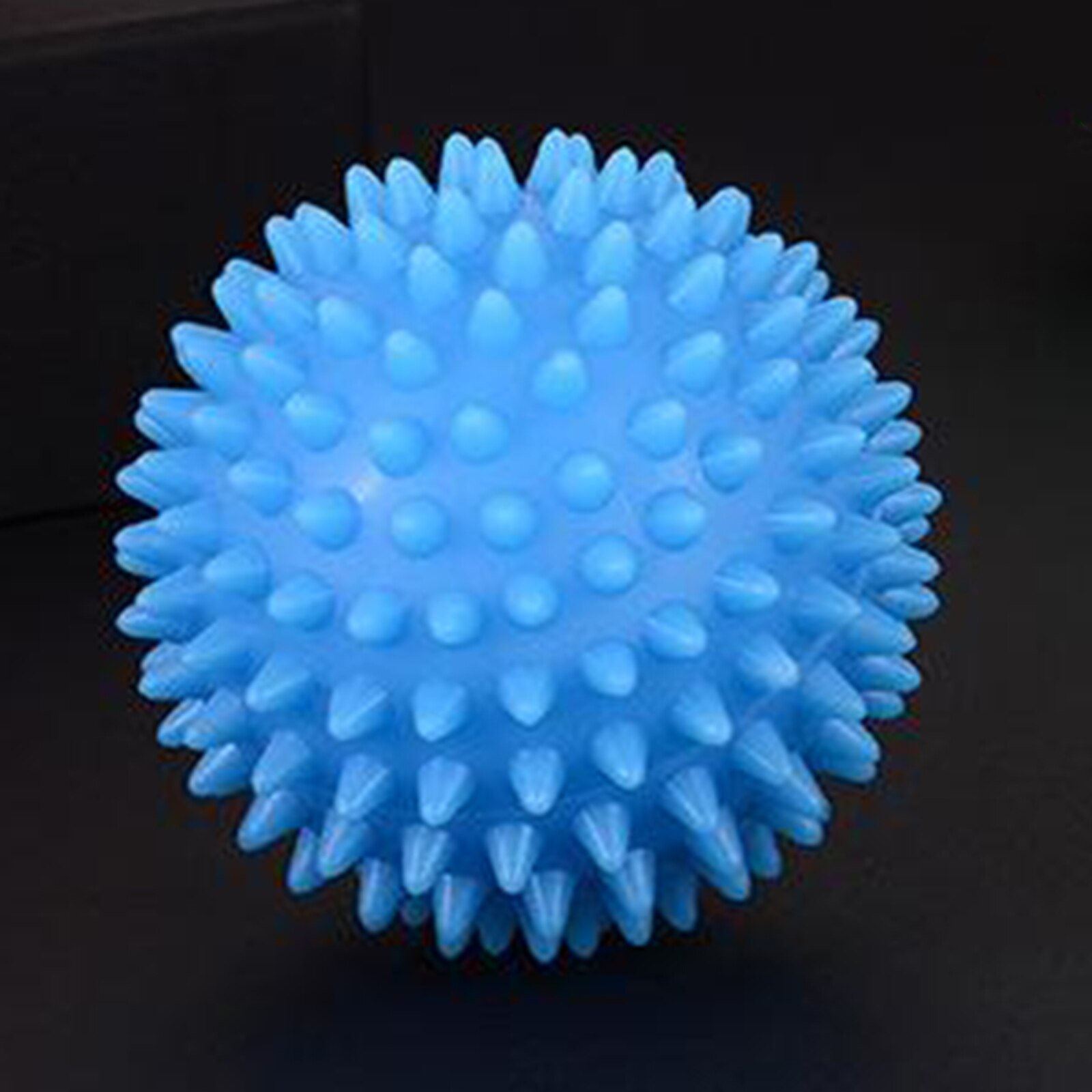 Spiky Massager Ball for Massaging for Pain Relief Blood Circulation Massaging Muscle Myofascial 7.5cm Small Size: Blue