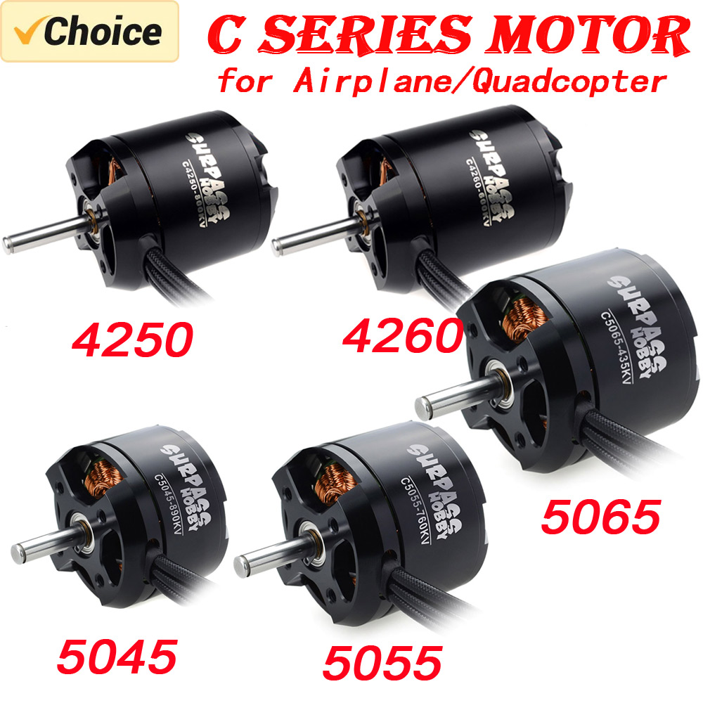Overtreffen Hobby Borstelloze Motor C4250 C4260 C5045 C5055 C5065 14Pole met Acc voor UAV Vliegtuigen Multicopters RC Vliegtuig Helikopter