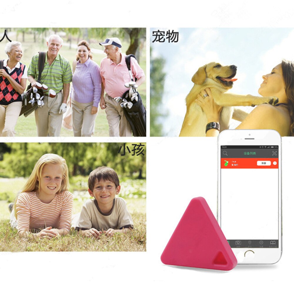 Mini Bluetooth Smart App Tracker GPS Locator Anti-lost Tag Alarm Tracker For Pets Dog Cat Child Old Man Car Wallet Pet Products