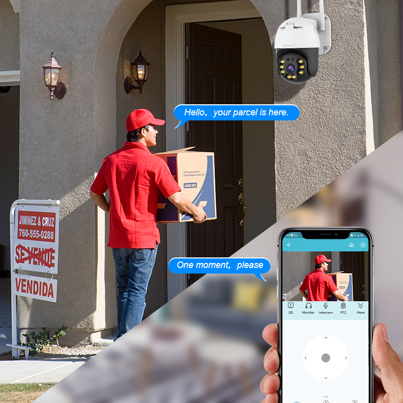 Vstarcam 1080p ptz wifi ip kamera 3mp outdoor farbe nachtsicht ai mensch erkennen drahtlose kamera p2p audio cctv überwachungs kamera