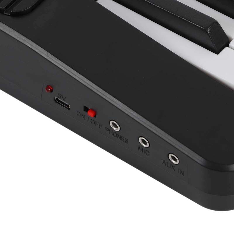 37 Key Piano Keyboards Portable Electronic Keyboard Dual Speakers with Recording Playback Function for Instrument Teaching