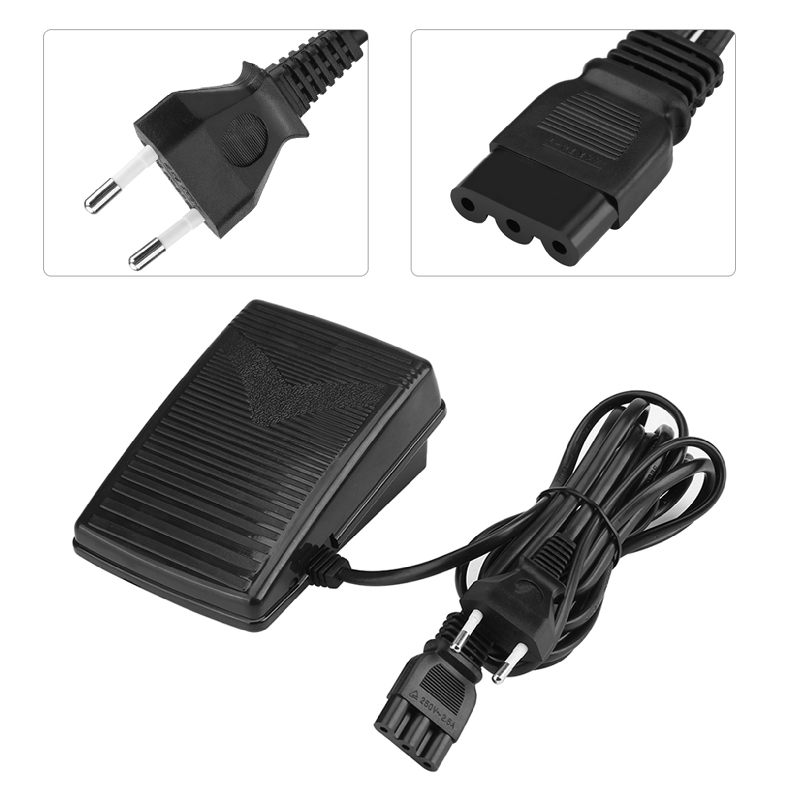 Fuß steuer pedal der Heim nähmaschine mit Netz kabel
