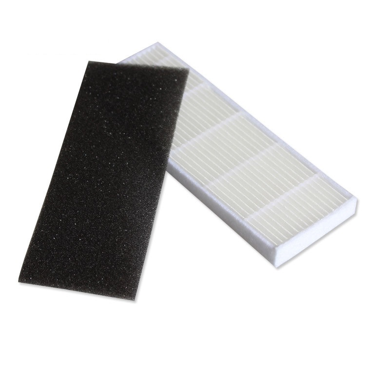 18 unids/lote Robot aspiradora filtro Hepa para ilife A8 a40 a6 a4 a4s partes filtro lateral cepillo danhui robot aspirador partes