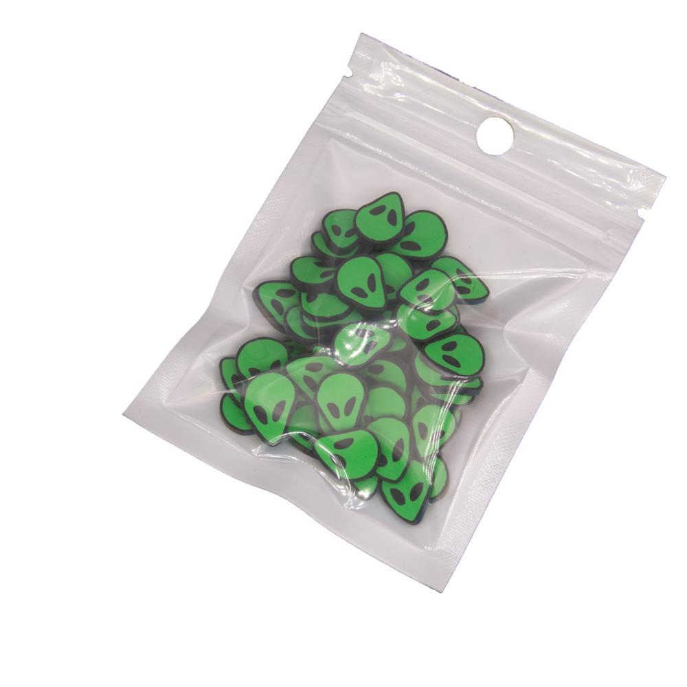 30g Smile Frog Monkey Bread Banana Alien Shape Polymer Clay Slices Sprinkles for Crafts Making DIY Slimes Acrylic Resin Filler: 13 big