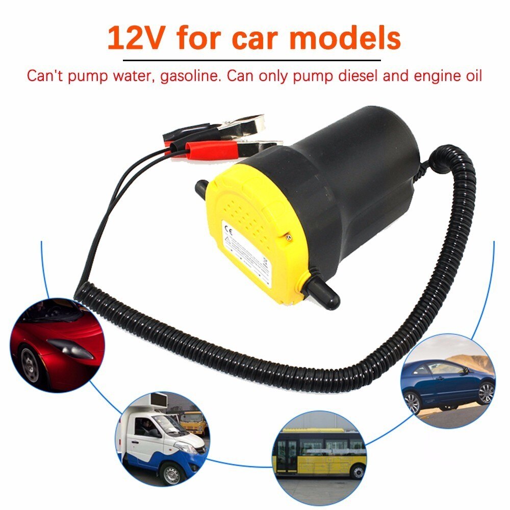 Car Engine Oil Pump boat Motorbike 12v,24v Suction Pump Electric diesel Fluid Sump Extractor Scavenge Exchange Fuel Transfer