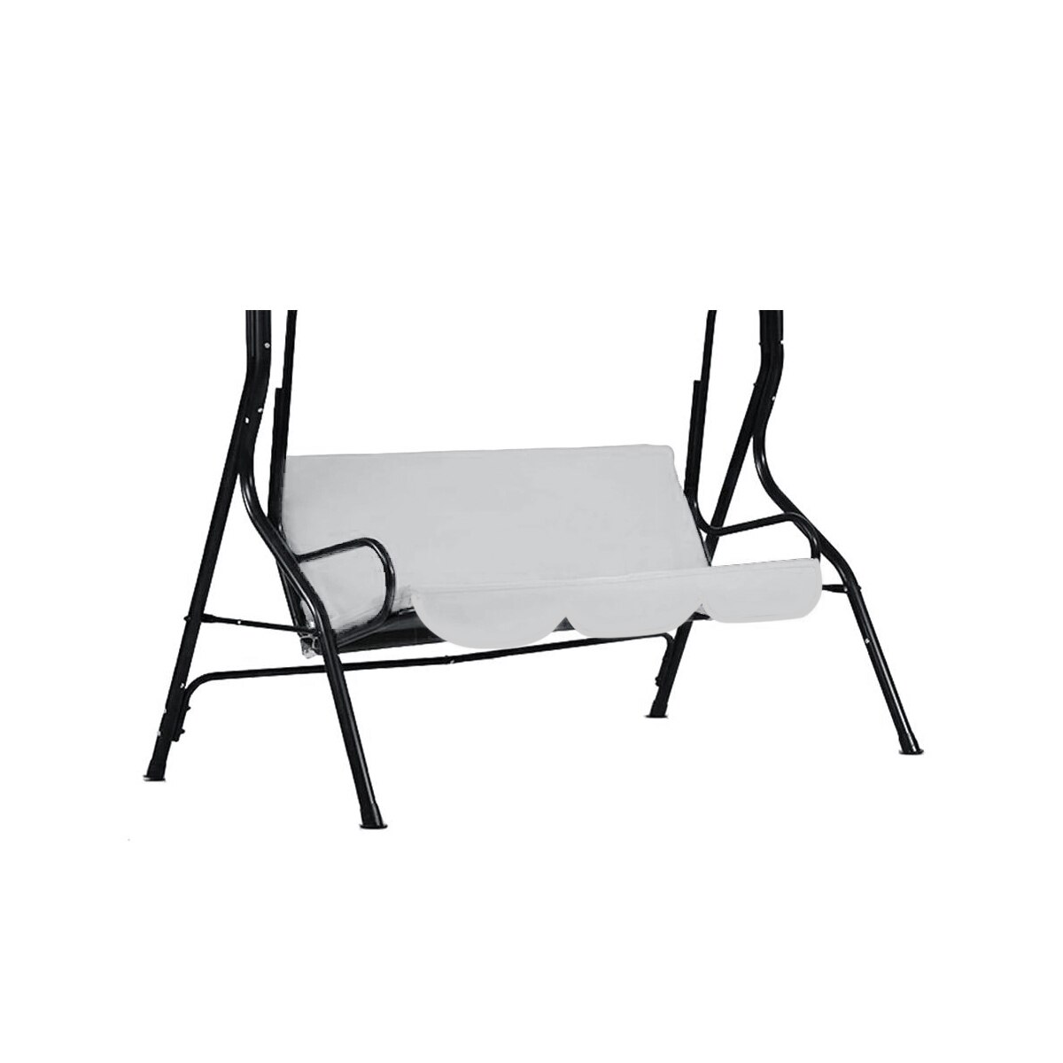 Waterproof Swing Seat Cover Replacement 2/3-Seat Garden Swing Chair Canopy UV Sun Shade Outdoor Chairs Hammock Covers Bag