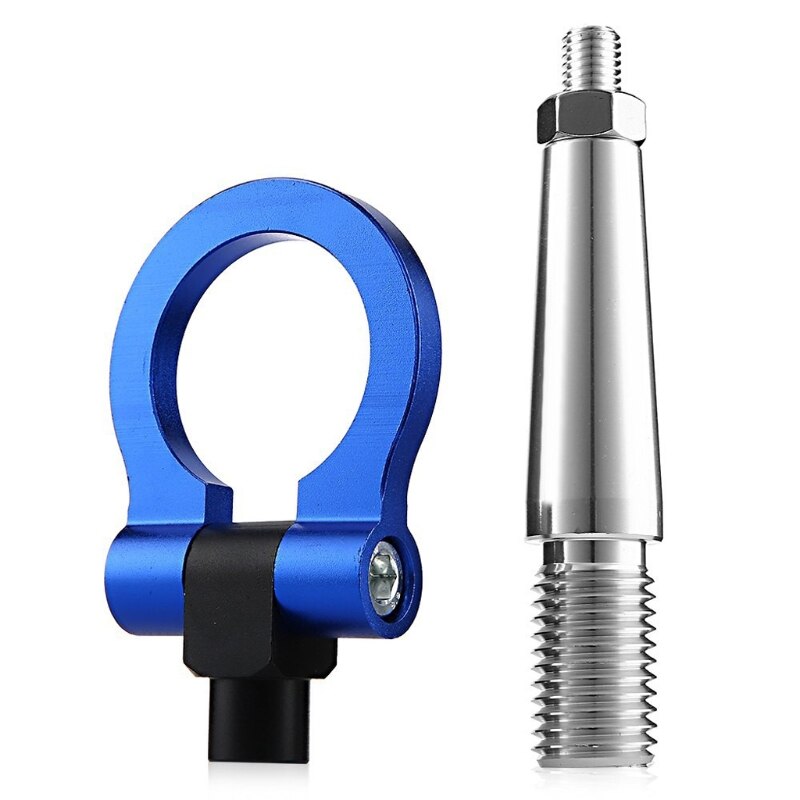 Aluminum Car Styling Trailer Hooks Aluminum Racing Ring Vehicle Towing Hook For -up Nissan- GTR R35 370Z Infiniti G37