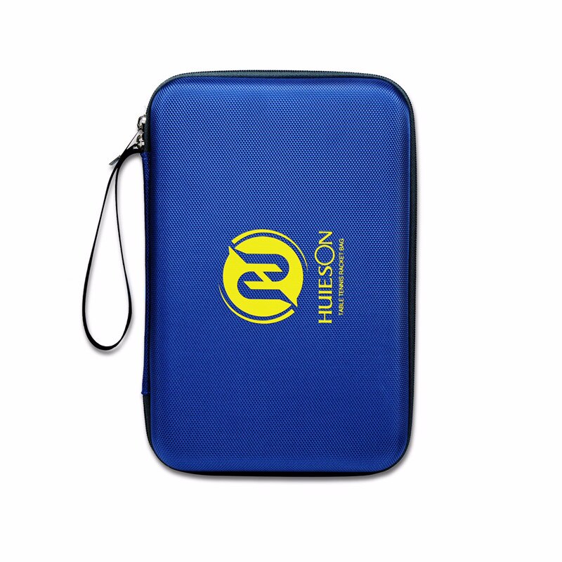 Huieson – raquette de Tennis de Table carrée professionnelle, combinaison de sac étanche de grande capacité pour Double raquettes, ensemble d'accessoires: blue