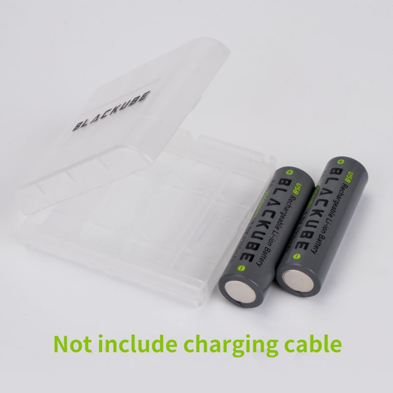 Batterie au Lithium Rechargeable d'usb de Protection de tension de Batteries de BLACKUBE AA 1700mAh 1.5 V 2550mWh