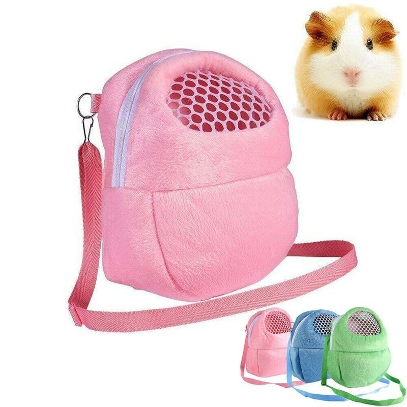 Liten kjæledyrbærer kaninbur hamster chinchilla reiser varme poser marsvin bæreveske pustende