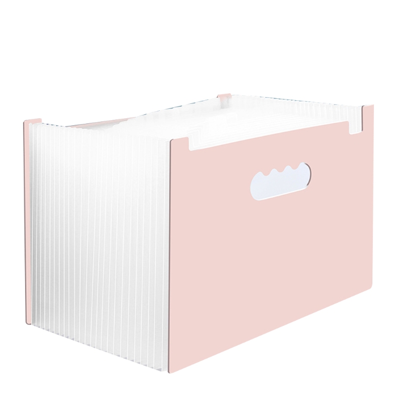 Portable A4 File Folder Waterproof Vertical File Folder Office School Supplies: Cornel powder