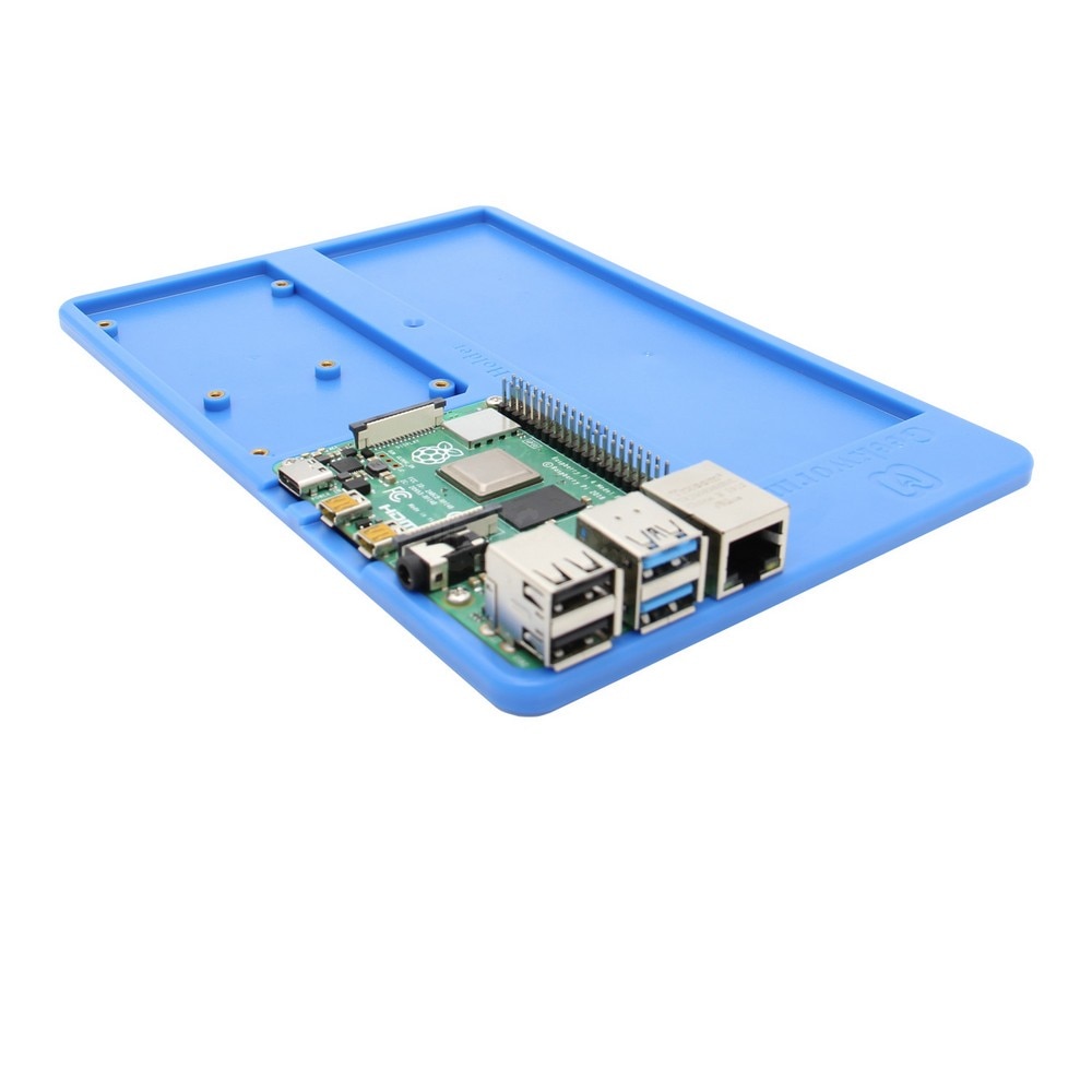 Raspberry Pi 4/3B + Platte, 5in1 RAB Halter Breadboard Basis/ABS Fall/Bildung Plattform für Arduino UNO Mega 2560/Raspberry Pi