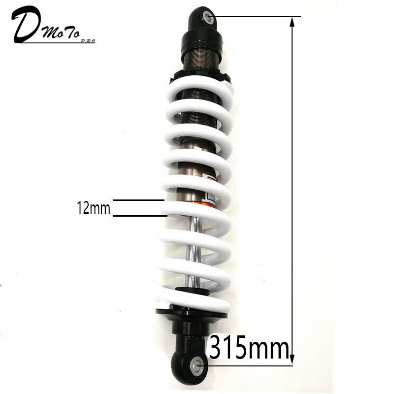 Off-Road Motorcycle Rear Shock Absorber Damping Adjustable 315MM 325MM 360MM Long After The Shock for BSE T8: 315MM