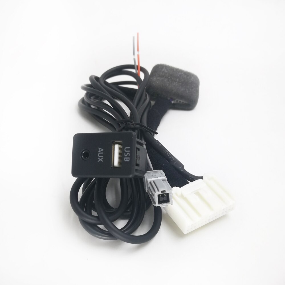 Biurlink Auto Stereo DVD AUX USB Panel Kabel Adapter AUX/USB Kabel Voor Toyota Camry Corolla PRADO