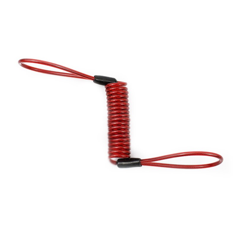 Stainless Steel Spring Rope Chain Fall Prevention Theft Prevention Loss Prevention Curl Cord Key Chain Inside Double Ended