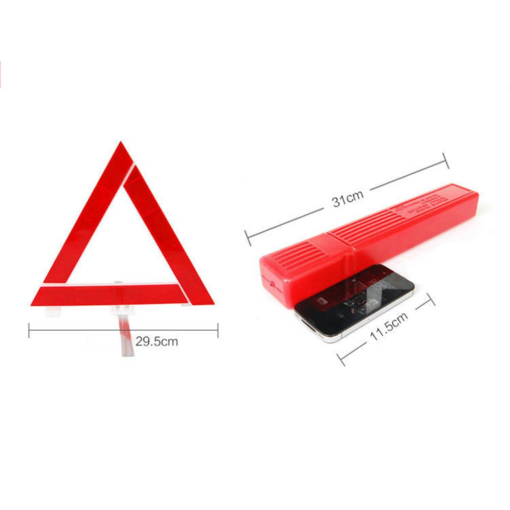 Car Accessories Car Vehicle Emergency Breakdown Warning Sign Triangle Reflective Road Safety Parking Warning Signs