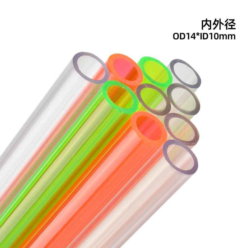 PETG color Hard Tube ID10mm/OD14mm Length 50cm /water cooling cooler tube