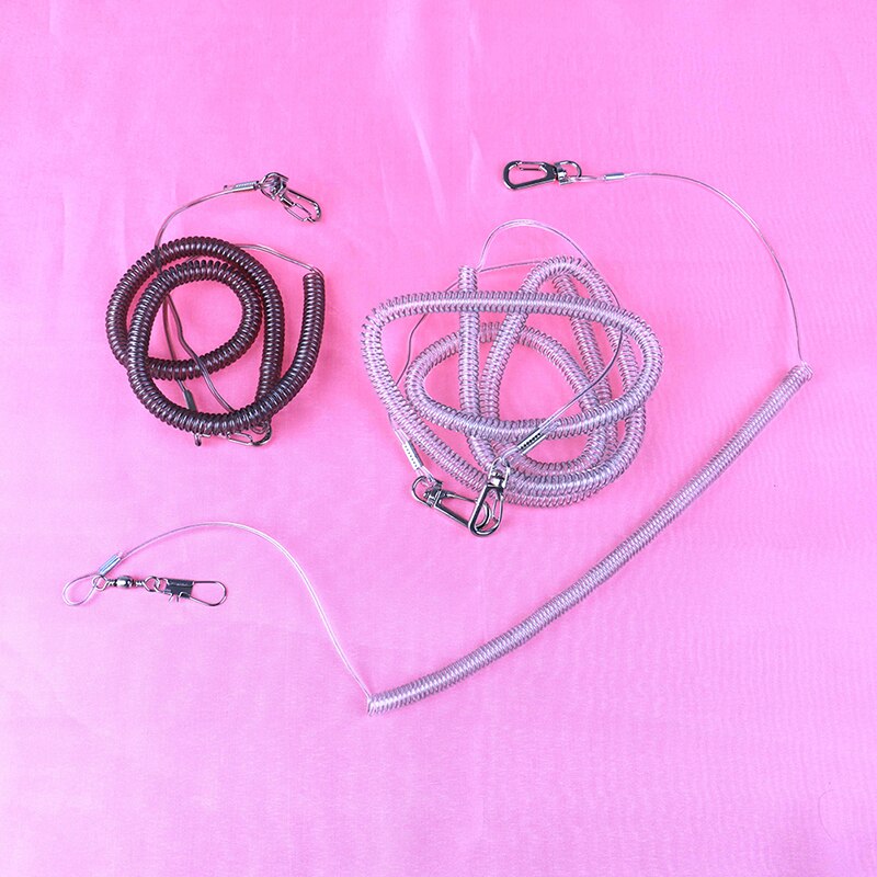 Laisse de plomb pour perroquet 3m 5m 10m | Kit pour oiseau perroquet, corde d'entraînement Anti-morsure, corde calopète pour perruche extensible