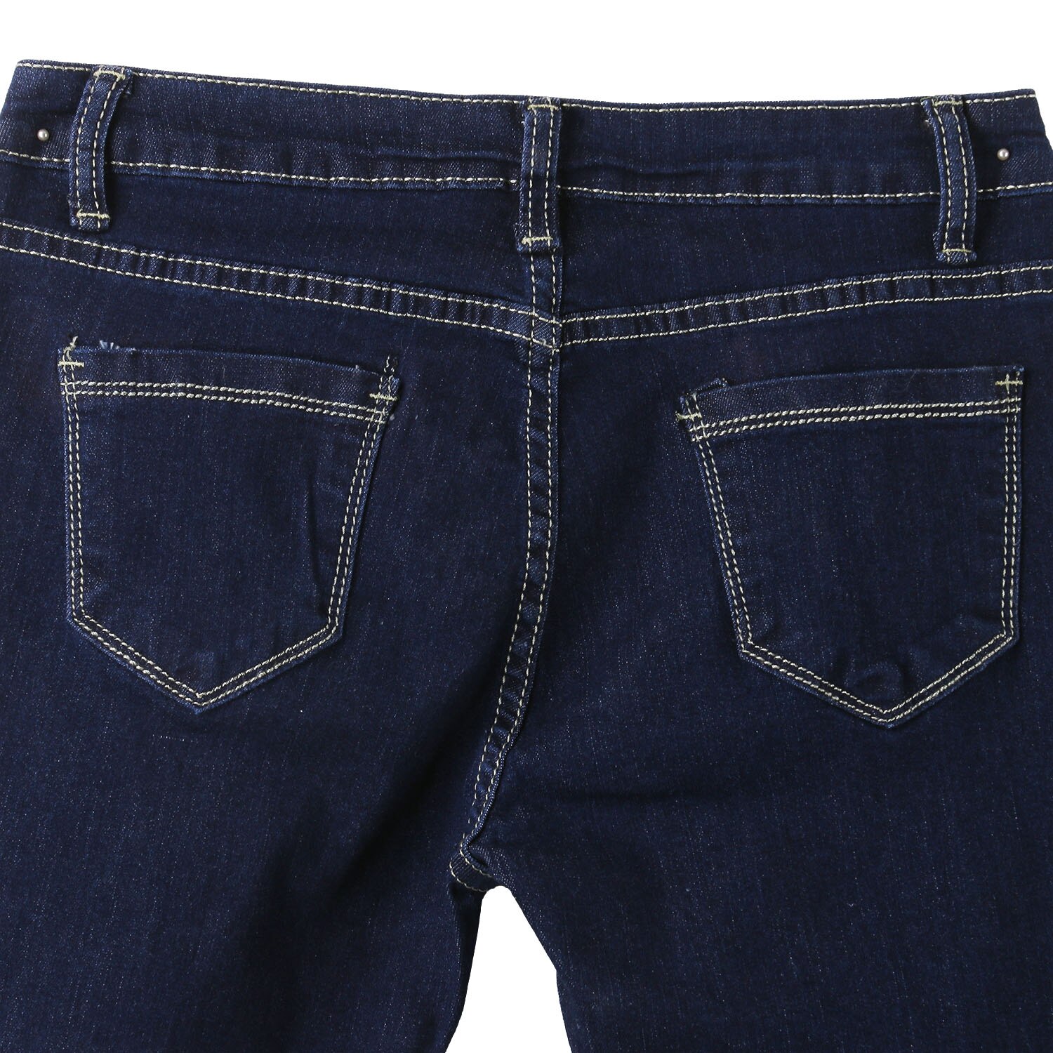 Frauen See Zerstört Zerrissene betrübt Dünne Jeanshosen Freund-Jeans Hosen Stilvolle Damen See Röhrenjeans