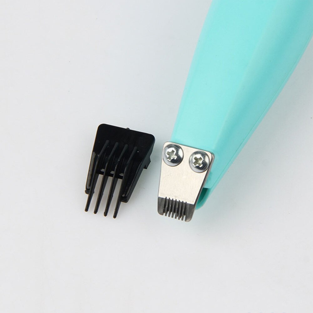 Elektrische tondeuse voor thuisgebruik, hondentrimmer, veilig scheerapparaat, dierentrimmer (groen)