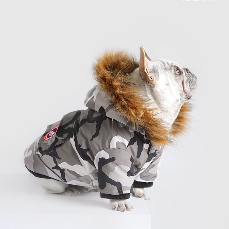 PETCO Warm Winter Dog Clothes Tails Dogs Jacket Coat 3 Layer Thick Pet Clothing Waterproof Outfit for Small Large Dogs