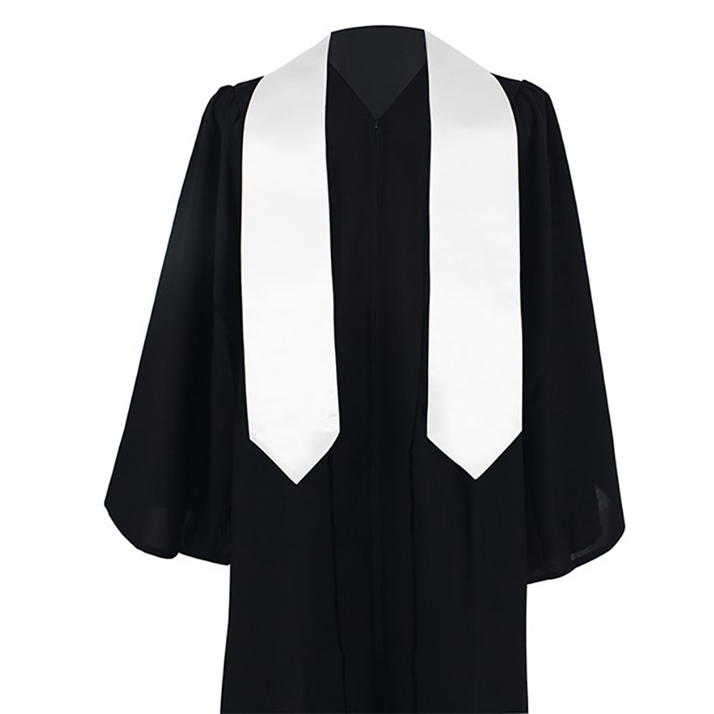 Estola de Honor de graduación de Color sólido, banda, borla, decoración, cordones, utilería para fotos graduadas