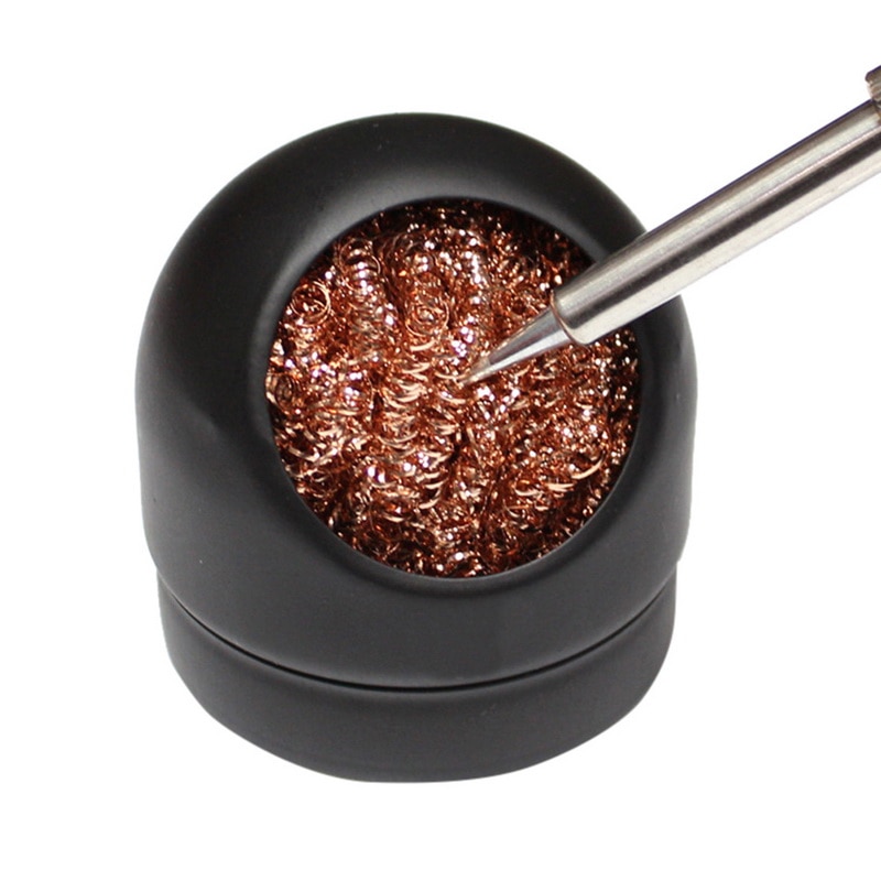 Urijk Welding Soldering Solder Iron Tip Cleaner Cleaning Steel Wire Sponge Balls Solder Tip Cleaner Tool Steel Wire Sponge