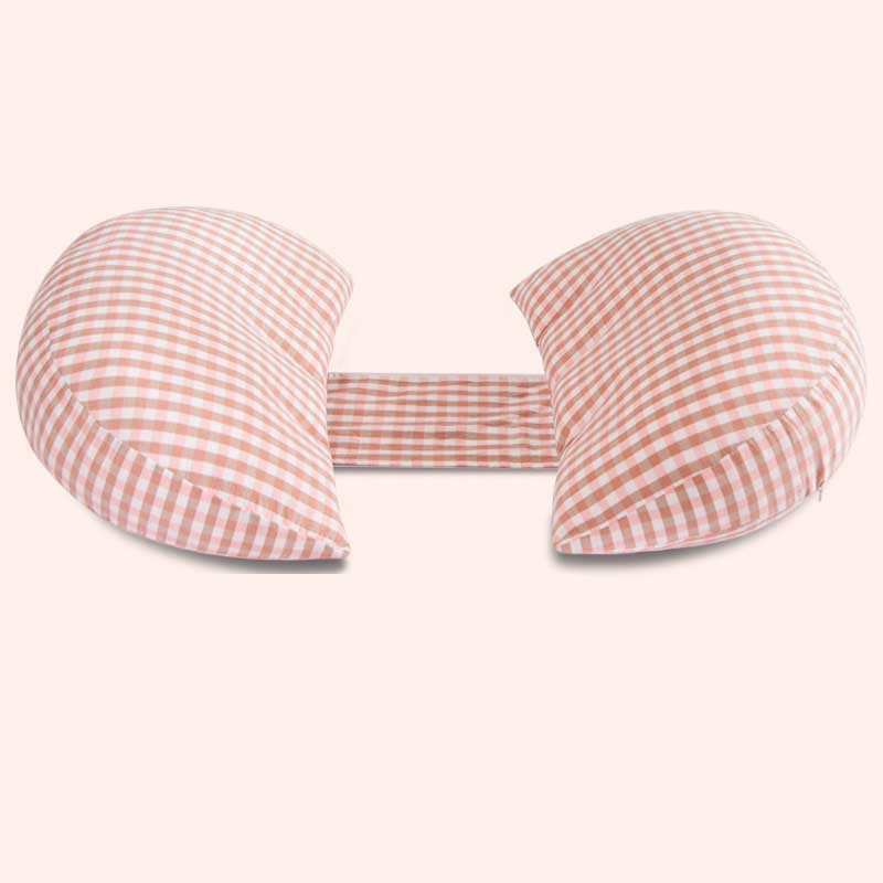 Multi-funktion Schwangere Frauen Bauch Pads Bauch Unterstützung Seite Schwellen Kissen Schützen Childing Kissen: Rosa Netz