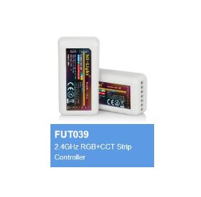 MiLight FUT035 FUT036 FUT037 FUT038 FUT039 2.4G RF Draadloze enkele kleur dimmer CCT RGB RGBW RGB + CCT led strip controller: FUT039 RGB CCT