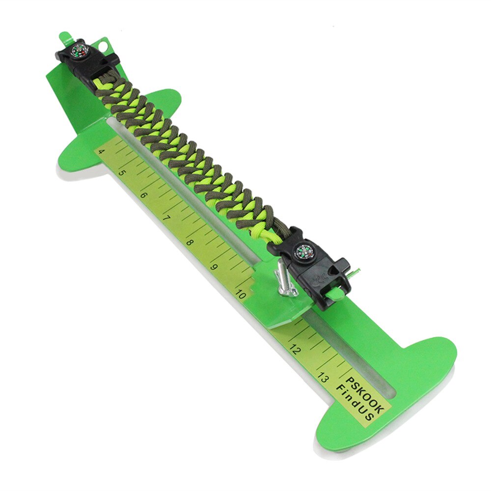 1Pcs Paraplu Touw Metalen Vlechten Frame Armband Braider Diy Paraplu Touw Armband Braider Paraplu Touw Vlechten Frame