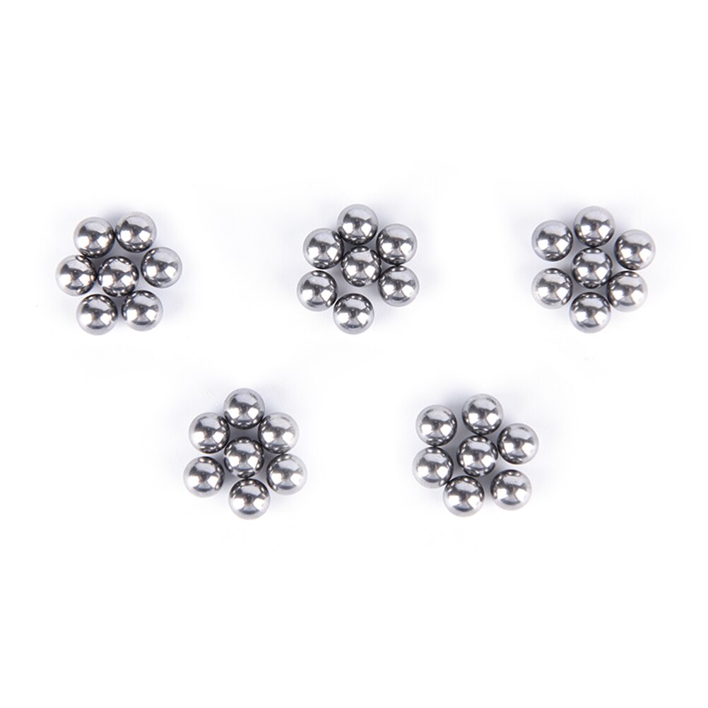 100Pcs Vervangende Onderdelen 4Mm 4.5Mm 5Mm 6Mm Fiets Fietsen Steel Kogellager Silver Tone fietsen Vervanging Ballen