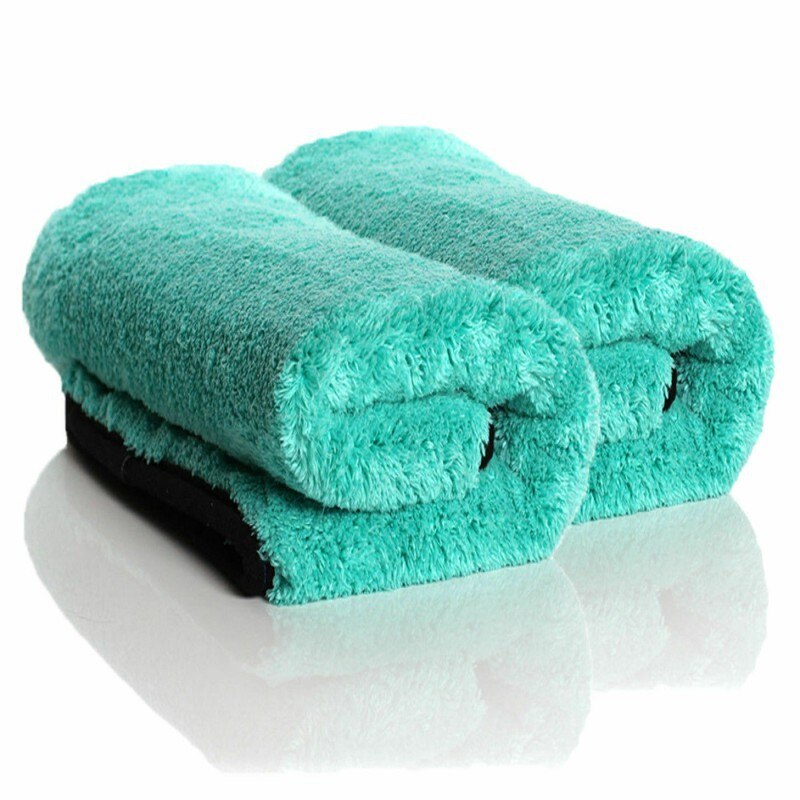 1200 g / m2 erittäin pehmeä premium -mikrokuitukuivauskuivain, erittäin absorbanssi aqua deluxe -autopesupyyhe 40*40cm