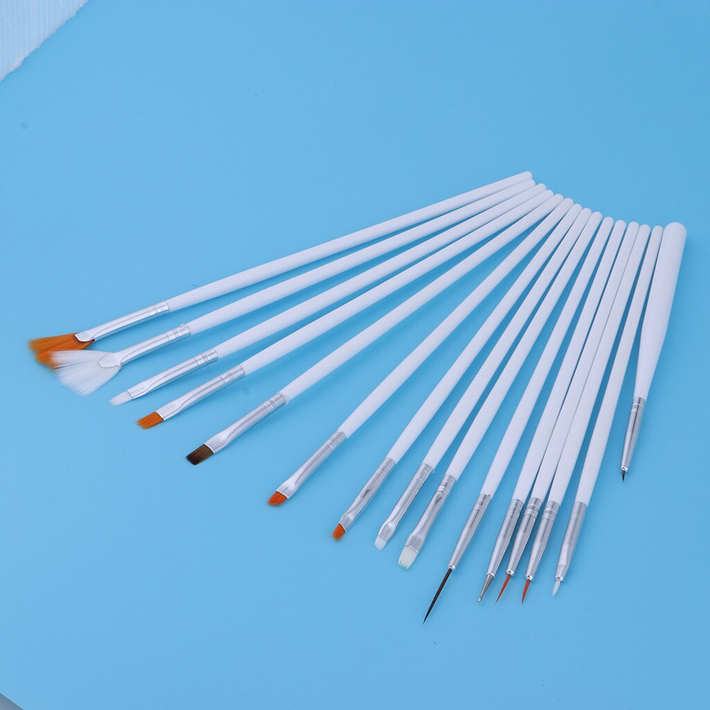 15 stücke Professionelle Modell Färbung Stift Modell Werkzeuge 12,5-20cm Länge