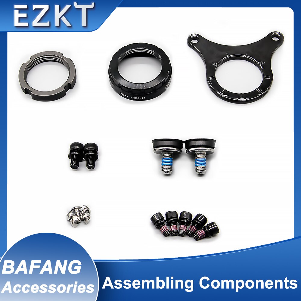 BAFANG BBS01 BBS02 BBSHD Assembling Components Mountain Bike Plate Installation Parts For Bafang Mid Motor Conversion Kit