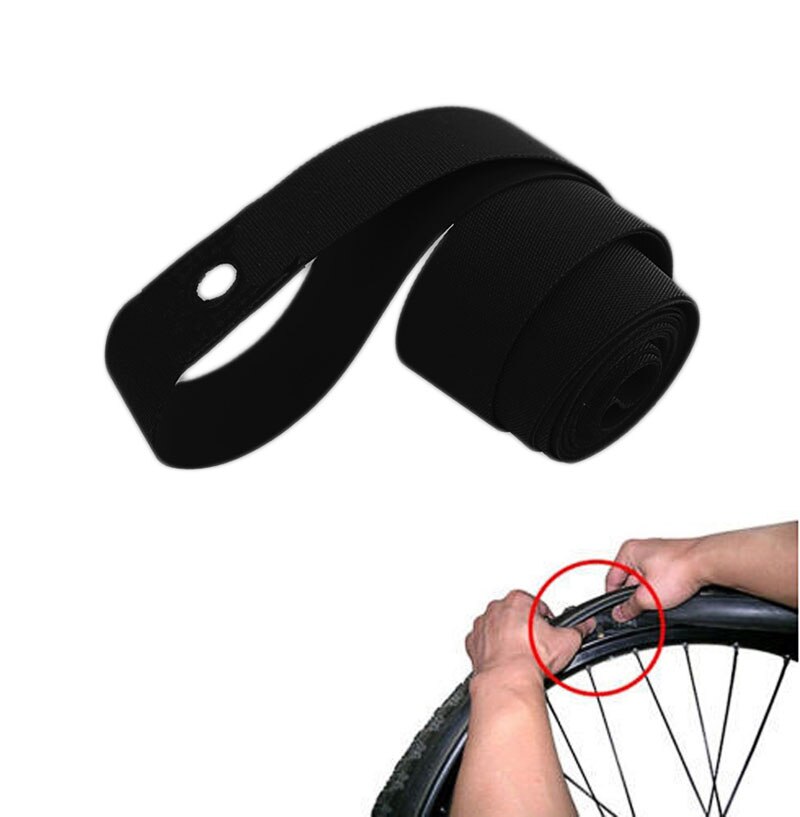 26" Mountain Bike Rubber Bicycle Rim Tape Inner Tube Protector Spoke Wheel Strip