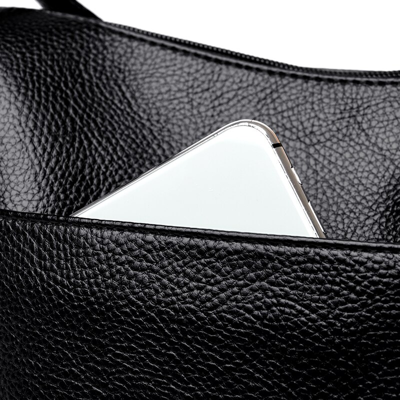 Schlichte damentasche, Jahrgang-schultertasche, Bote Tasche aus pu-leder, luxuriöse crossbody-tasche für damen, damenhandtasche