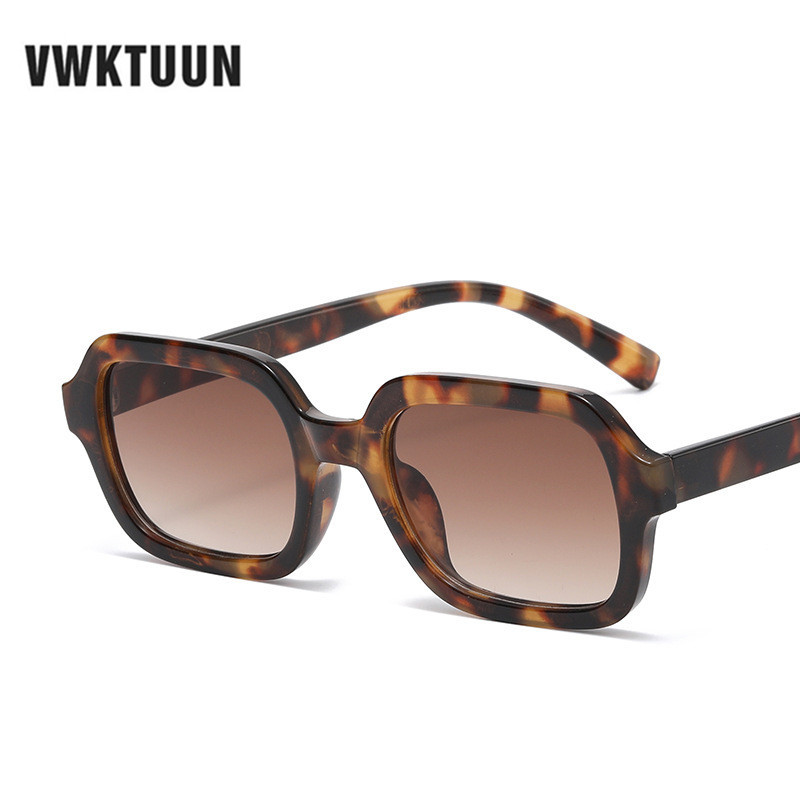 Vwktuun Jahrgang damen-sonnenbrille, kleines quadratisches modell,  uv400 farbenfrohe Straße-sonnenbrillen für damen