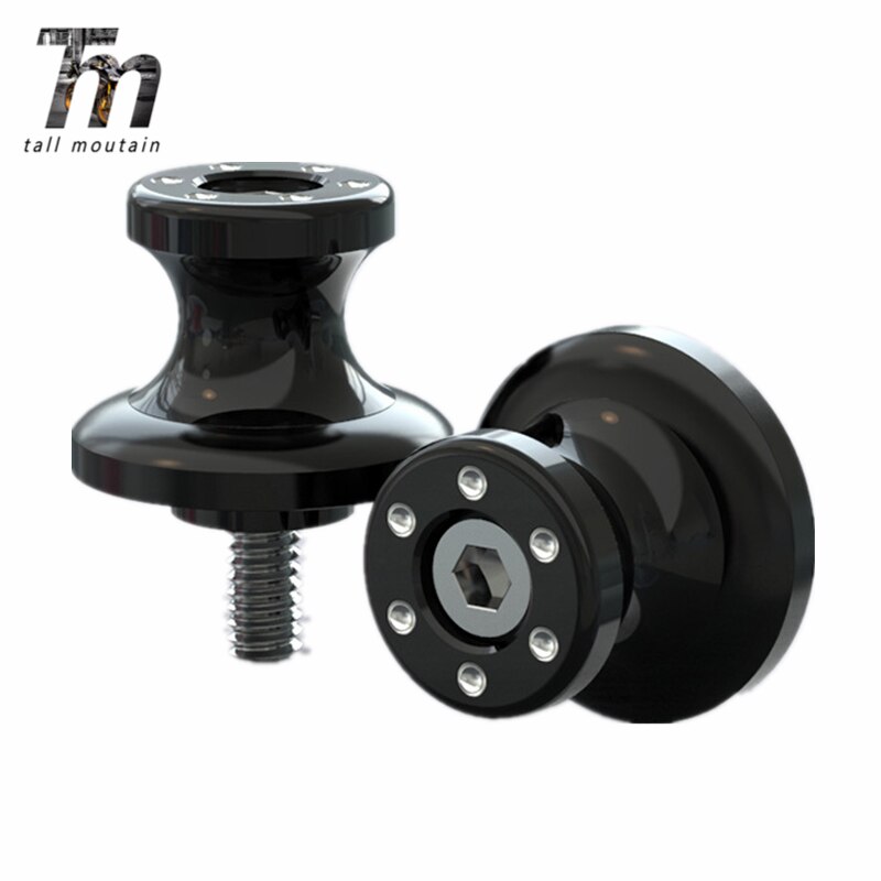 APRILIA RSV4 RSV4R PADDOCK STAND CRASH BOBBINS M6 BLACK COTTON