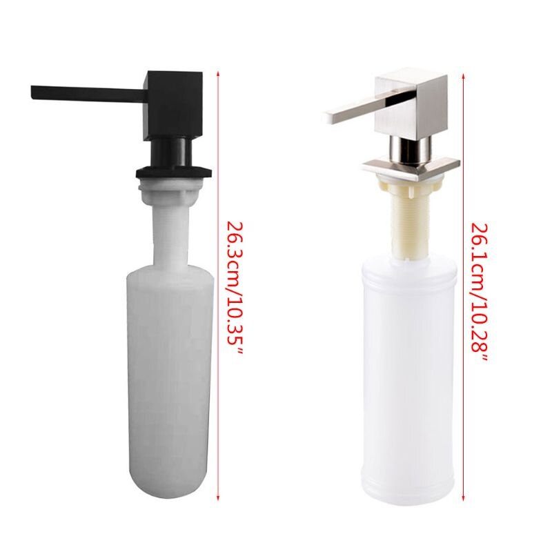 Liquid Soap Dispenser Sink Soap Dispenser Liquid Refill Bottle for Kitchen Basin