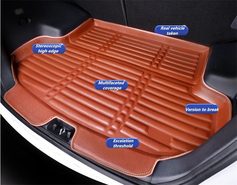 Auto Achter Boot Liner Kofferbak Cargo Mat Tray Floor Tapijt Modder Pad Protector Voor Mazda CX5 CX-5 Auto-Styling