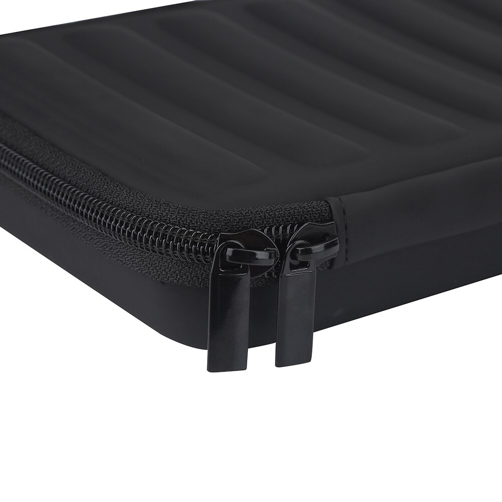 Harmonica Case, PU lederen zwarte draagtas voor 7 harmonica's Harmonica Case, PU lederen zwarte draagtas voor 7 harmonica's