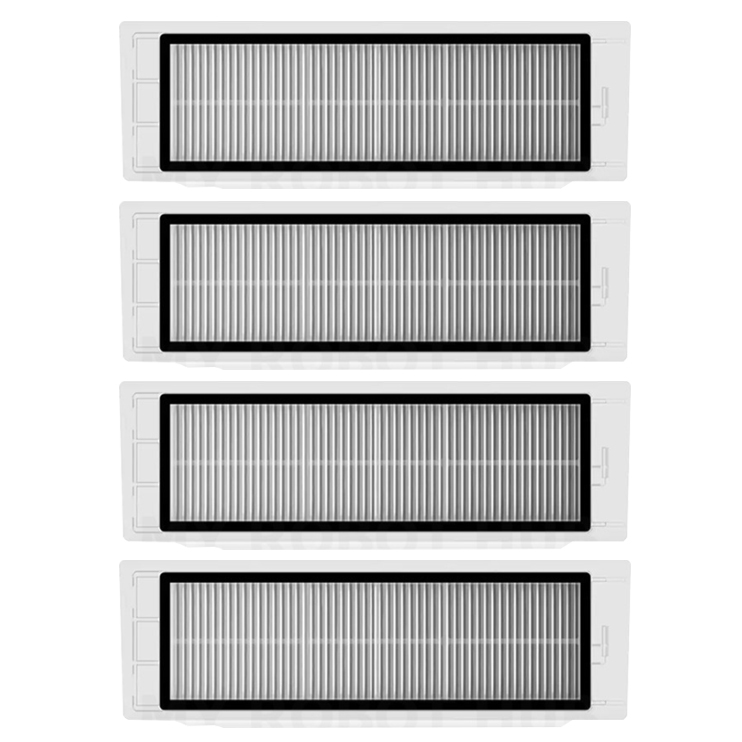 Accessoires pour aspirateur Xiaomi Roborock S6/S5/MAX/S60/S65/S50/S55/E25/E35, brosse principale, brosse latérale noire, filtre HEPA, pièces détachées: E