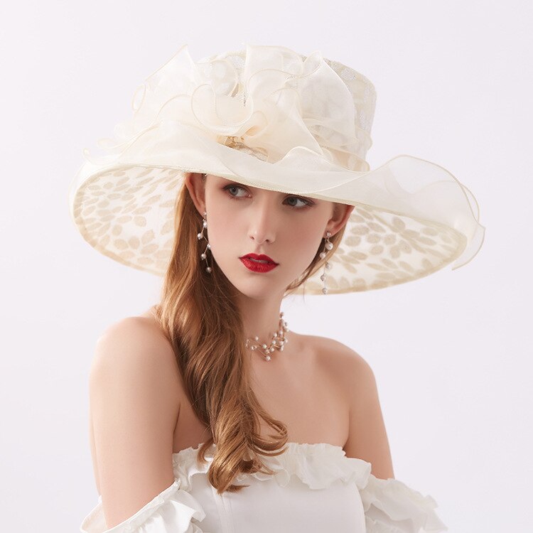 Chapeau de mariage paillettes chapeau mariage femme facinator chapeaux or noir pour les femmes chapeau de mariée accessoires de mariage