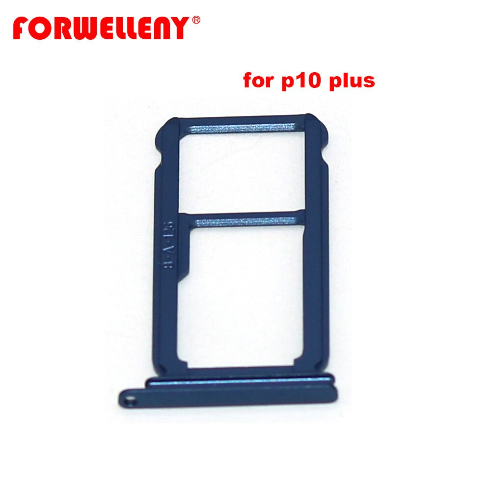 For huawei p10 plus Sim Card Holder Slot Tray Adapters black blue white gold pink green VKY-AL00, VKY-L09, VKY-L19, VKY-L29