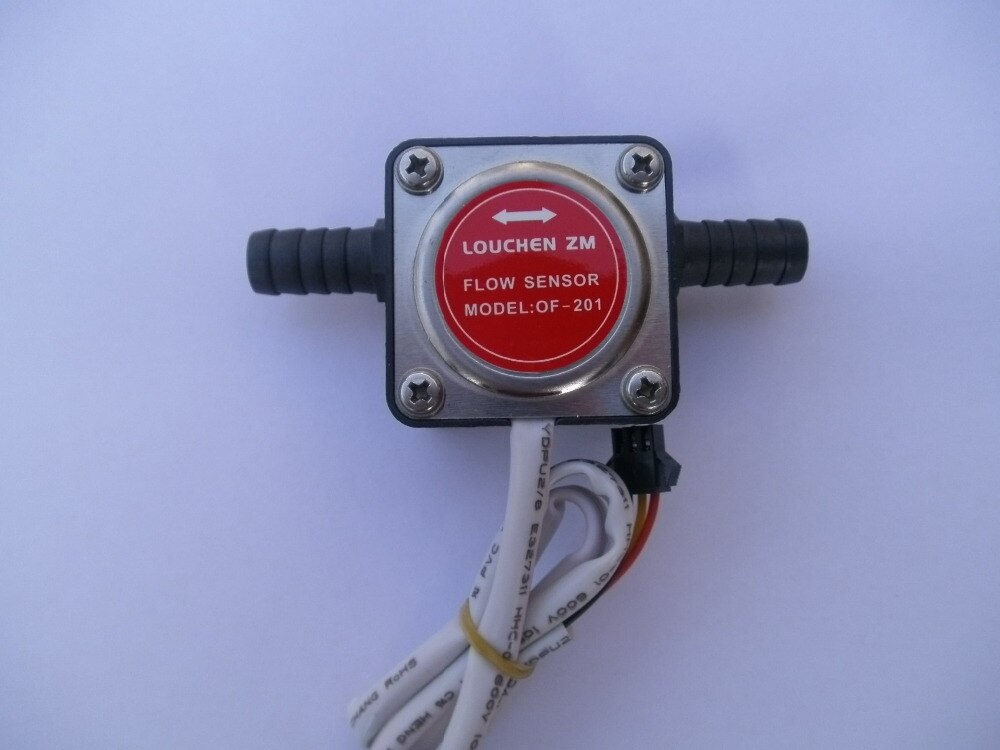 3/8&quot; Flow Control LCD Display + Oil Fuel Gasoline Diesel Milk Water Gear Sensor