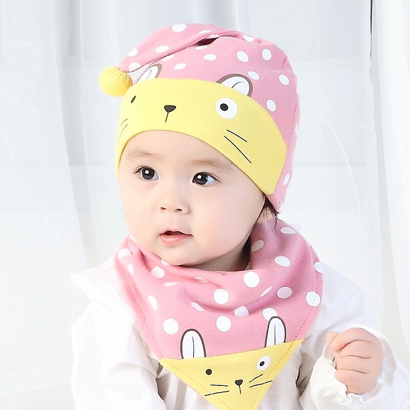 Style coréen-style ensemble de chapeau de tête costume bébé Phat deux pièces ensemble