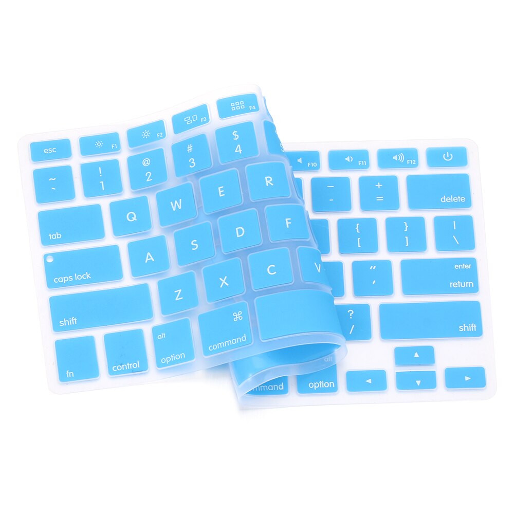 Silicone Soft Keyboard Cover For Apple Macbook Pro Air 13" 15" 17" or older) Candy Colors Computer Accessories