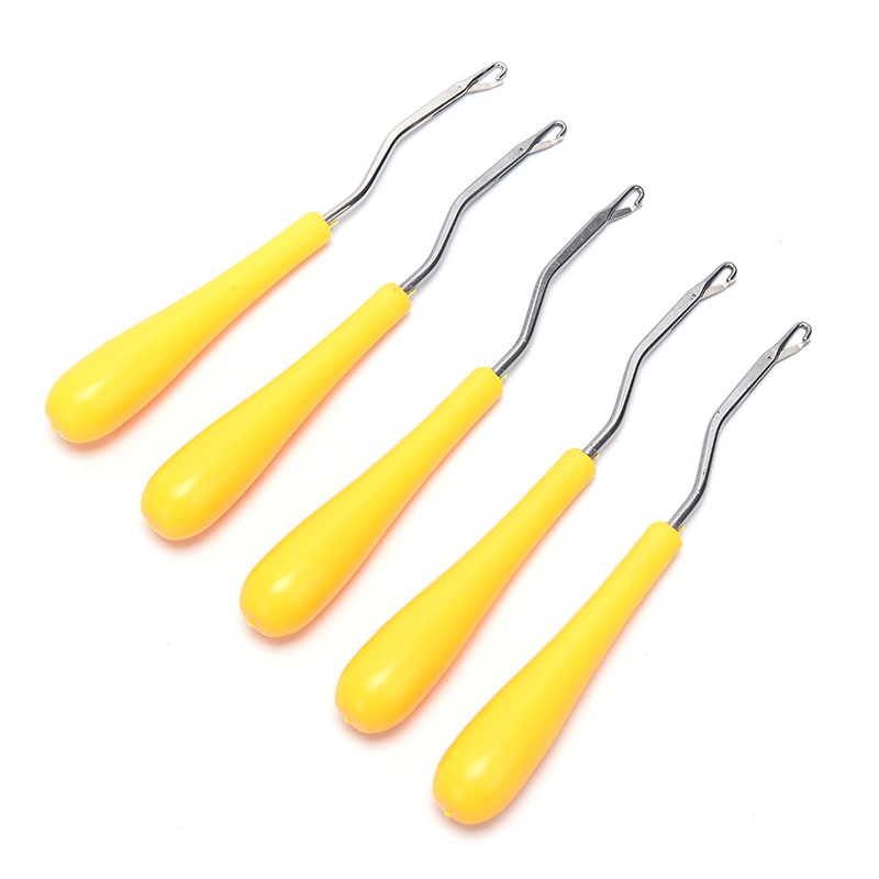 DIY Hook Crochet Template Kit Crocheting Crochet Crafts Knitting Crochet Hooks Plastic Handle Sewing Tools